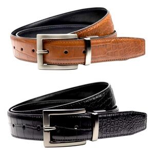 Nike Men’s Reversible Croc Leather Golf Belt